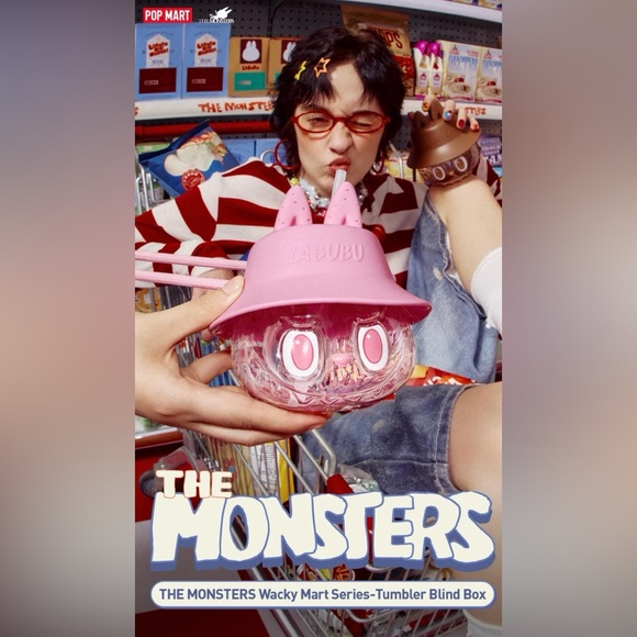 THE MONSTERS Wacky Mart Series-Tumbler Confirmed Bubble Blue - Picture 2 of 2